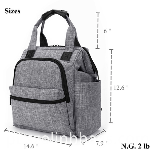 Mochila de Fralda Diaper Backpack